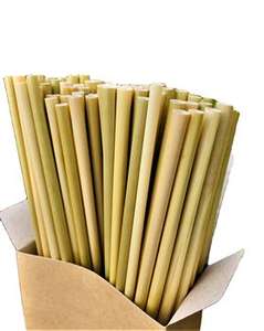 Pailles en herbe biodégradables pour bar et café / Pailles en herbe d'eau du Vietnam pour une vie verte - Product Image 2