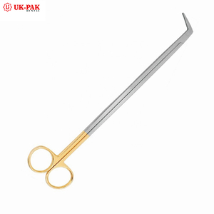 Tijeras Quirúrgicas Curvas TC La Grange de 11 cm, Tijeras Dentales para Tejidos y Encías, Instrumentos Quirúrgicos Aprobados por CE e ISO - Product Image 3