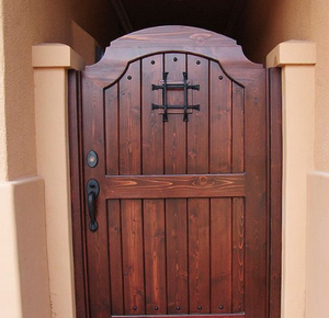 Puertas de Jardín de Madera Maciza (Arquitectónicas Personalizadas) - Product Image 1