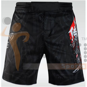 Offre Spéciale polyester hommes Mma Shorts Sublimation impression vêtements de sport pour adultes personnalisable Oem vêtements d'arts martiaux - Product Image 3