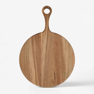 Bloc à découper rond en bois - Product Image 1