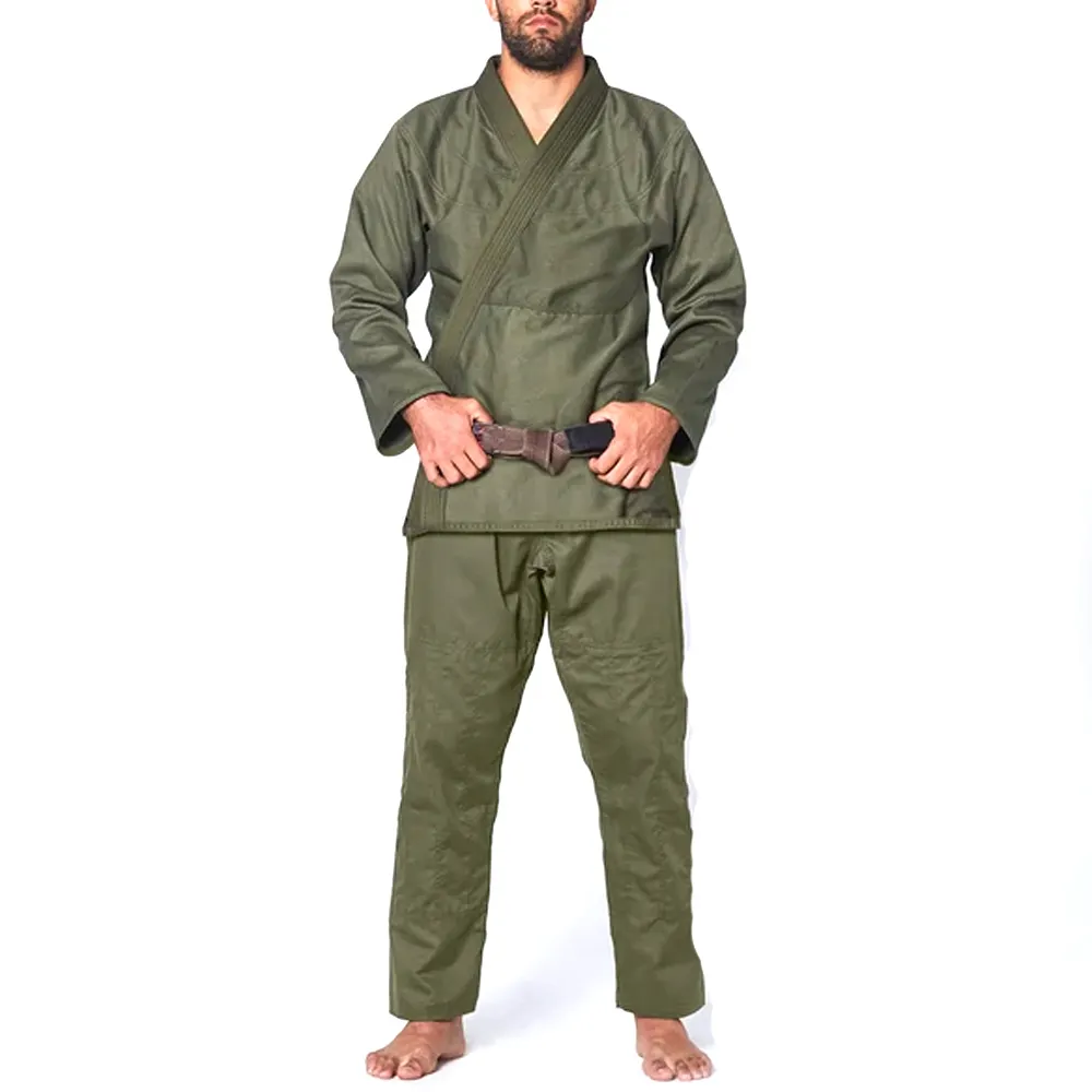 Latest Design High Quality Cheap Price Cotton Fabric Jiu Jitsu Uniform With Full Sleeves Custom Color Uniform For Adults