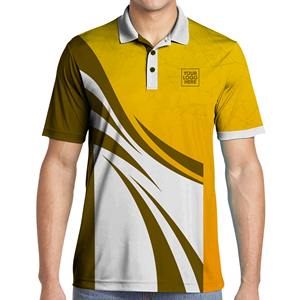 Venta al por mayor de los hombres Casual para Polo camisas de alta calidad de manga corta transpirable Jersey impreso camisetas deportivas de talla grande Polo camiseta - Product Image 3