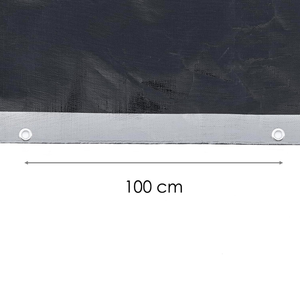 Bâche en polyester argentée, résistante, de qualité supérieure, imperméable, durable, haute résistance, pour l'extérieur - Product Image 4