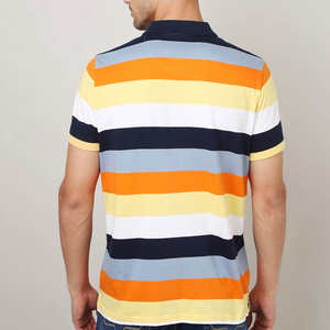 Camisa Casual de Verano para Hombre con Cuello, Logotipo Bordado, Antiarrugas, Color Sólido, Talla Personalizada, 100% Algodón, con Bolsillo - Product Image 3