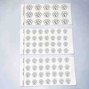 High Quality <b>Waterproof</b> <b>Adhesive</b> Sticker Garment Wash Care Labels | Eco-Friendly Vinyl | Vietnam Factory Supplier | Cosmetic | - Product Image 5