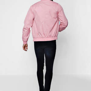 Veste bomber rose d'hiver de haute qualité, vente chaude du fabricant OEM, veste d'hiver du Pakistan, veste à séchage rapide pour homme, personnalisée - Product Image 5
