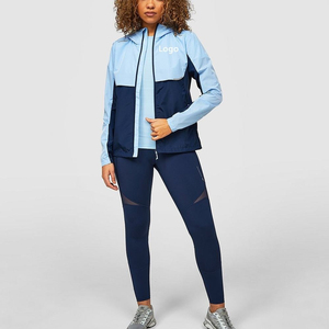 Elegante chaqueta de lluvia para mujer impermeable ligero con capucha cortavientos cómodo al aire libre Casual moda impermeable para uso diario - Product Image 3