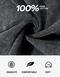 เสื้อยืดแขนสั้นสำหรับผู้หญิง, เสื้อยืดผ้าฝ้ายเนื้อนุ่มสวมใส่สบายสไตล์ย้อนยุคคุณภาพสูง - Product Image 5