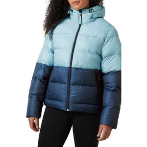 Veste d'hiver pour femmes, matelassée, respirante, imperméable, écologique, en polyester épais, tricotée, personnalisable, multicolore - Product Image 1