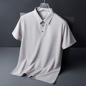 Novedad de verano, camiseta Polo de manga corta para hombre, moda informal de negocios, polos clásicos de Color sólido, ropa de marca para hombre, camisa transpirable - Product Image 6