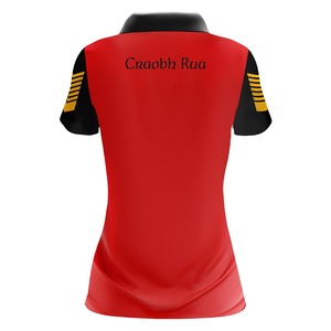 Camiseta de fútbol de poliéster 100% para mujer Kit de fútbol GAA sublimado con diseño sólido Servicio OEM disponible - Product Image 4