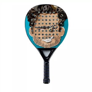 Raqueta de Pádel Profesional Smartshine Ent OEM con Logotipo/Color Personalizables, Fibra de Carbono 3K, 101 Pulgadas Cuadradas, 290g de Peso, Tamaño Personalizado - Product Image 4