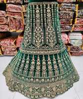 Lahenga Choli en Soie et Coton Mélangés, Design Moderne Indien, Rose Coloré, pour Mariage et Fêtes, Occasion Spéciale, Lavable