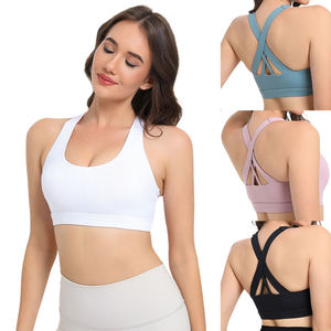 Soutien-gorge de sport à maintien élevé pour femme CYBEX INDUSTRY - Antibactérien, respectueux de l'environnement, en élasthanne/nylon, couleur personnalisable sur le devant, séchage rapide - Product Image 6