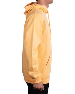 Pull à capuche surdimensionné unisexe personnalisé en tissu éponge français pêche-Sweat-shirt de couleur unie de qualité supérieure avec poche kangourou - Product Image 3