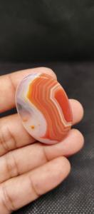 อัญมณีสีส้มธรรมชาติอัญมณีขัดหลวมสำหรับทำเครื่องประดับ - Product Image 3