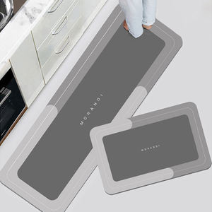 Vendita calda di lusso impermeabile tappeti da bagno stuoie ad asciugatura rapida assorbente antiscivolo tappetino per la doccia forma personalizzata modello quadrato per la vita - Product Image 3