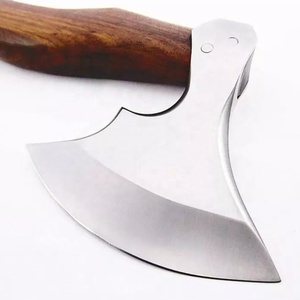 Wholesale Customized Top Quality OEM ODM Service Handmade Japanese Damascus Design <b>Axe</b> High Carbon Steel Blade Wooden <b>Handle</b> <b>Axe</b> - Product Image 5