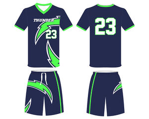 Conjuntos de Uniformes de Fútbol 7v7, Sublimados Impresos, Compresión, Transpirables, Antibacterianos, de Secado Rápido, Tela de Alta Calidad, Personalizables - Product Image 4