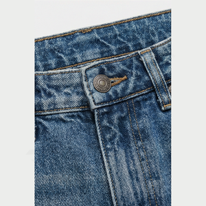 Pantalones Vaqueros Cómodos para Hombre, Tendencia Principal, Estilo Casual Urbano Personalizado, Transpirables, Sólidos, Precio Razonable al por Mayor, Invierno - Product Image 4