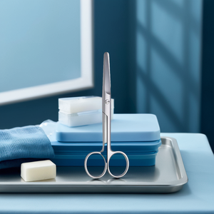 Ciseaux chirurgicaux en acier médical pour la coupe des tissus mous, design droit, certifiés CE ISO13485 par SurgiRight Instrument - Product Image 2