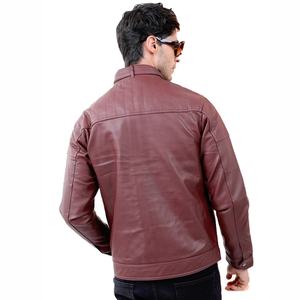 Chaqueta de Invierno con Capucha para Hombre 2024, Talla XL, Chaqueta Universitaria de Cuero Genuino de Alta Calidad, Nuevo Producto de Moda Más Vendido, Curtida - Product Image 4