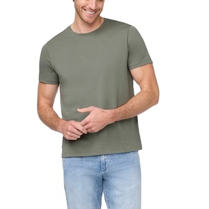 Camiseta de Hombre de Moda, Manga Corta, 100% Algodón, Vintage, Personalizada, Estampada, Transpirable, Tejida - Product Image 1