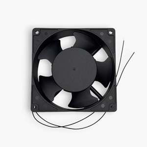 Ventiladores de CA de alta velocidad, juego de 2, CA 220 V, metal negro y plástico, envío gratis - Product Image 1