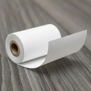 Rollo de papel térmico de 57mm al por mayor, precio competitivo, diseño de embalaje de cajero personalizable para 2 recibos de billetes 1/4x50 en efectivo - Product Image 3