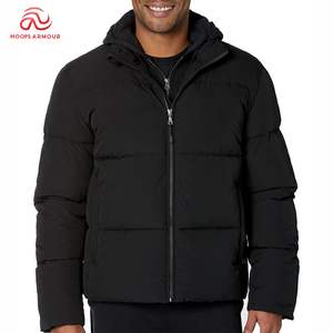 Chaqueta al aire libre al por mayor moda abajo brillante burbuja abrigos con capucha hombres Puffer logotipo personalizado burbuja chaquetas cortavientos Puffer chaqueta - Product Image 1