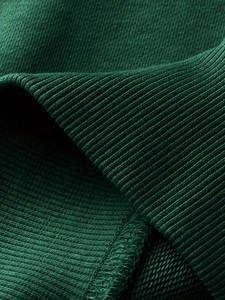 Wholesale Luxury Custom Heavyweight Men's Winter Oversized Solid Color 100% <b>Polyester</b> <b>Hoodie</b> Pocket Design Slight Stretch - Product Image 5