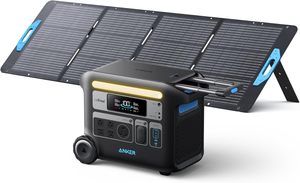 New An-ker SOLIX F2000 <b>Portable</b> Power Station PowerHouse 767 and 760 Expansion Battery 4096Wh LiFePO4 Battery with 4 <b>AC</b> Outlets - Product Image 2