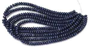 ลูกปัดโซดาลิทสีธรรมชาติเม็ดกลมเรียบสีฟ้า8มม. ลูกปัดหลวมสำหรับทำเครื่องประดับลูกปัดอัญมณีโซดาไลต์ - Product Image 4