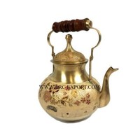 Fabricant de Pots à Café et à Thé en Aluminium Poli Miroir, Décoration d'Intérieur, Qualité Deluxe, Aspect Élégant, Capacité 1L, avec Couvercle