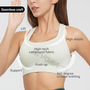 Camiseta Deportiva para Mujer, Ligera, Cuello Alto, para Yoga, Gimnasio y Running, Secado Rápido, Impermeable, Opciones de Tallas Grandes - Product Image 3