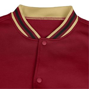 High quality New Fashion Custom Print Baseball Jaket Unisex Varsity Jacket CollegeBaseballjacket for men - Product Image 4