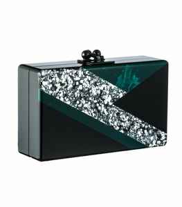 Sac à main attrayant en résine pochette avec chaîne de fronde bas quantité minimale de commande pochette en résine sac à main de qualité supérieure femmes filles fête de mariage et utilisation quotidienne - Product Image 2