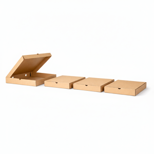 Proveedor de Cajas de Pizza Corrugadas Resistentes para Llevar, Empaque de Papel Impreso Personalizado de Alta Calidad - Product Image 4