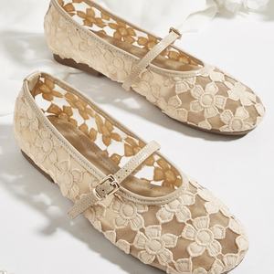 Zapatos Planos de Lona Igusa para Mujer, Mocasines Casuales Transpirables de Lino, Sandalias Tradicionales de Verano para Mujer - Product Image 5