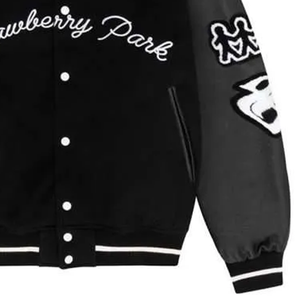 แจ็กเก็ตเสื้อแขนยาวสำหรับทุกเพศเสื้อแจ็กเก็ตมีสีและโลโก้ - Product Image 4