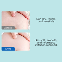Lotion corporelle pour bébé naturelle à la calendula officinale et au beurre de karité, soin hydratant pour la peau douce et lisse, produit de soin pour bébé en marque propre