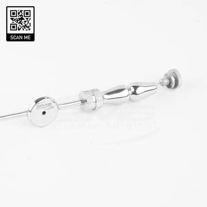 Aspirateur manuel Frazier de qualité médicale certifié CE pour la neurochirurgie ORL, embout d'aspiration angulaire de 19 cm, réutilisable, chirurgical - Product Image 6