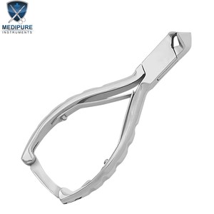 Cortaúñas Profesional Premium con Mango Impreso, Acero Inoxidable, Doble Resorte, Bloqueo Trasero, Cortador de Uñas Gruesas, Herramientas de Belleza - Product Image 4