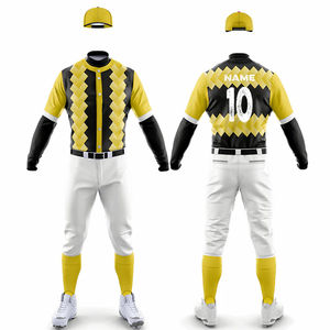 Maillot de baseball et uniforme personnalisés de haute qualité, 100% Betherlval, logo personnalisé imprimé, taille homme, livraison gratuite - Product Image 3