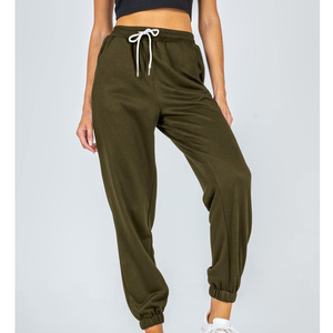 Pantalones Deportivos de Felpa de Algodón para Mujer, Hechos a Medida, al por Mayor, de Alta Calidad, Transpirables, con Cierre de Cordón, Estilo Urbano de Invierno - Product Image 6