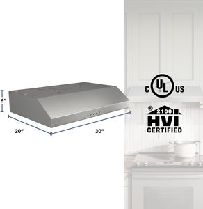 2025 New 30inch Stainless Steel LED <b>Range</b> <b>Hood</b> Baffle 600mm US Factory Direct OEM for Hotels Households Vented for 220-240V/50Hz - Product Image 1