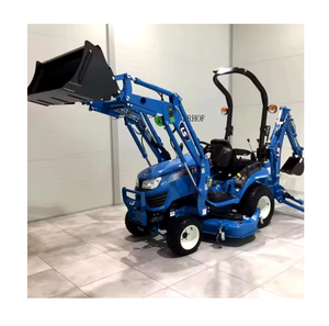 LS Industrial Grade Tondeuse à gazon avec chargeuse frontale Rétrocaveuse 2 temps 125cc Moteur polyvalent pour l'agriculture Entretien de la pelouse Construction - Product Image 6