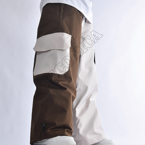 Baggy 2025 OEM pantalon de Ski pour unisexe imperméable coupe-vent respirant hiver snowboard haute doublure en Polyester poches durables - Product Image 4