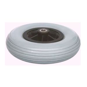Premium High-Durability Smooth Gliding <b>Wheel</b> Front <b>Wheel</b> <b>Caster</b> Wheelchair PU Material 200mm Diameter Solid Tire Puncture Proof - Product Image 5